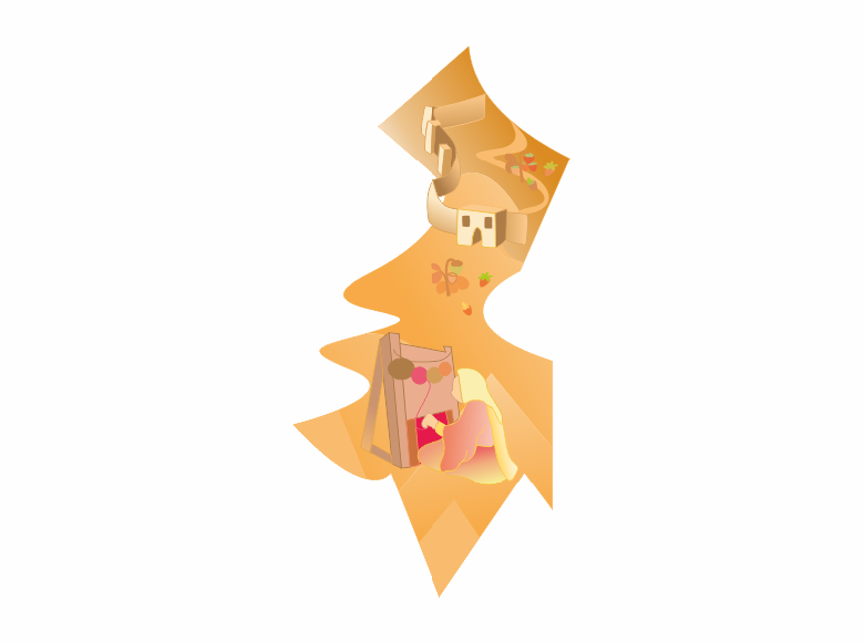 该地区的说明性照片