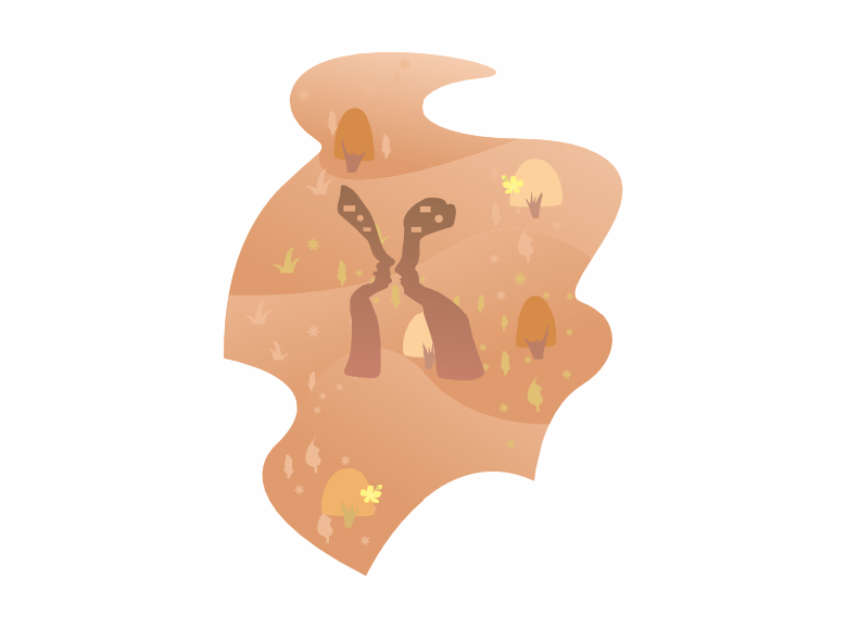 该地区的说明性照片