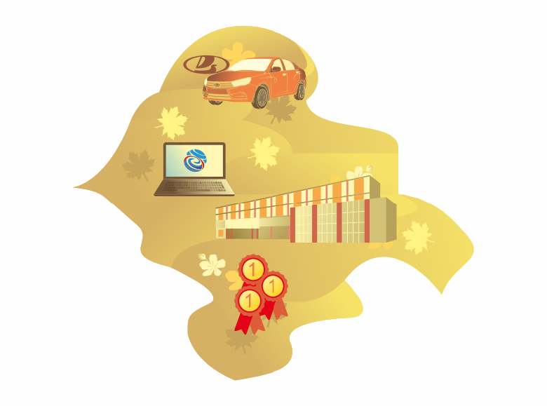 该地区的说明性照片