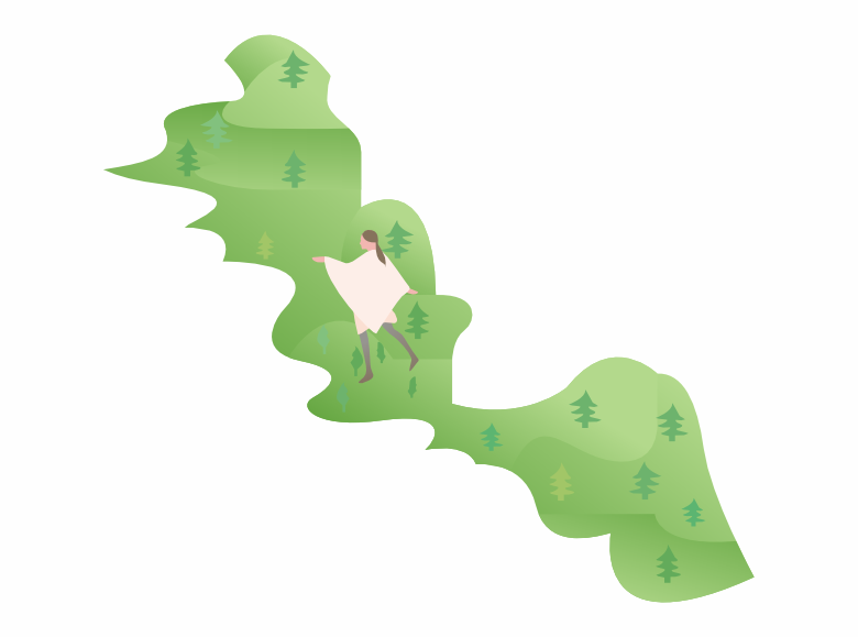 该地区的说明性照片