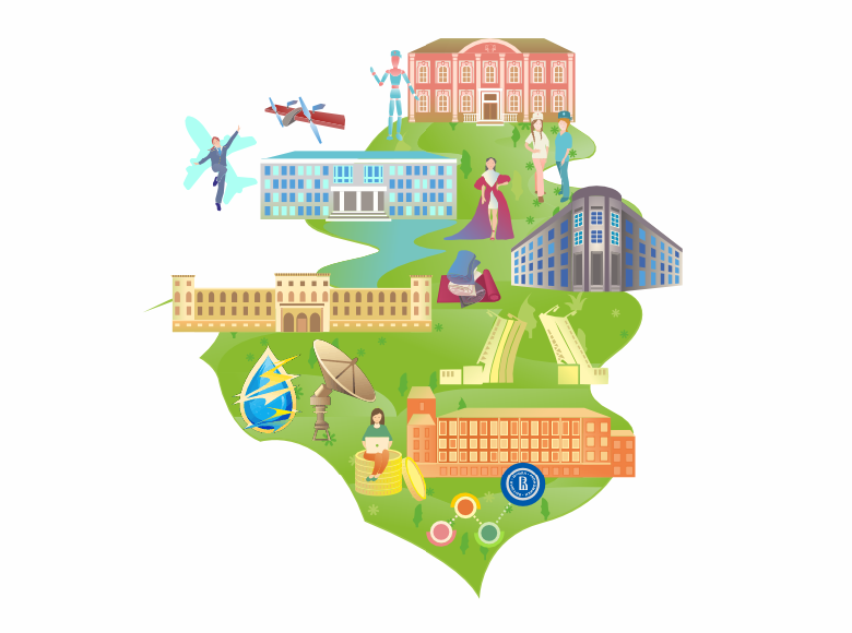 Bölgenin dekoratif görselleri